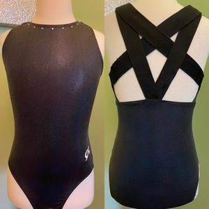 GK gymnastics leotard, $30